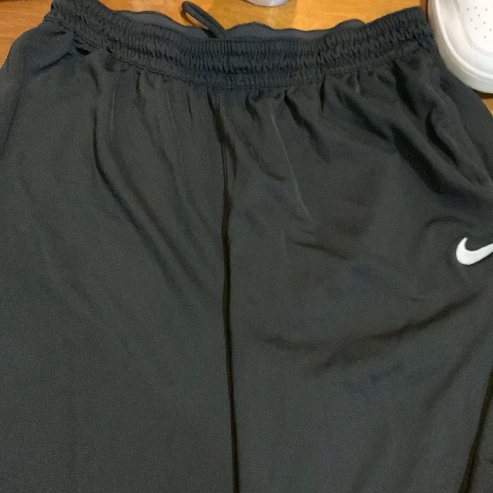 Black Nike basketball shorts